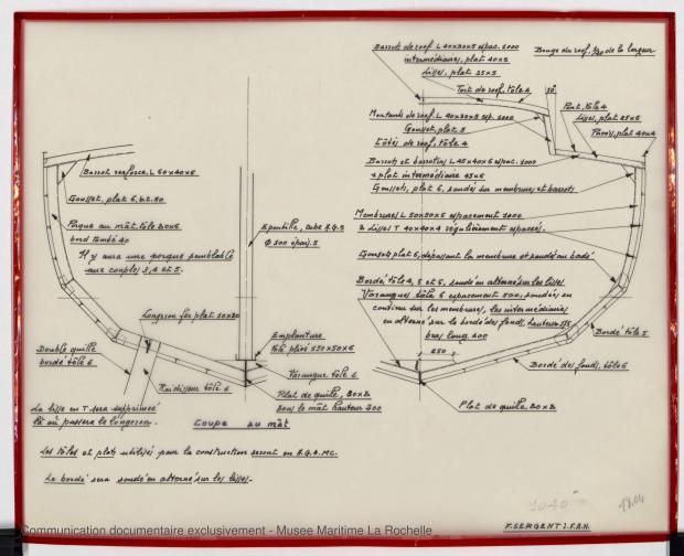 PLAN DE CONSTRUCTION - CHIBANE  (1979)