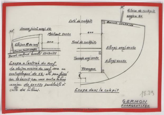 PLAN DE CONSTRUCTION - GERMON (1980)