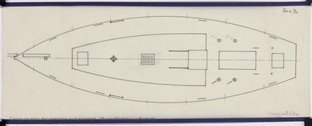 PLAN DE PONT - KOMOG LANGOUSTIER 10.75 M (1985)